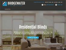 Tablet Screenshot of bridgewaterblinds.co.uk